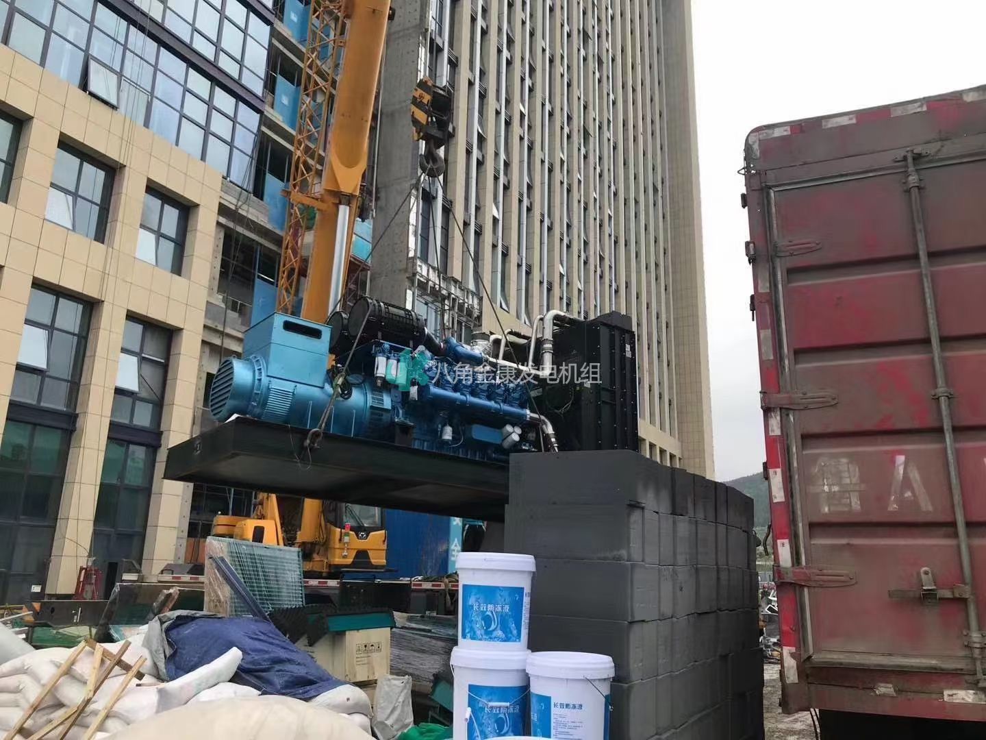 柴油发电机组运输过程中注意的事项八角金康柴油发电机组