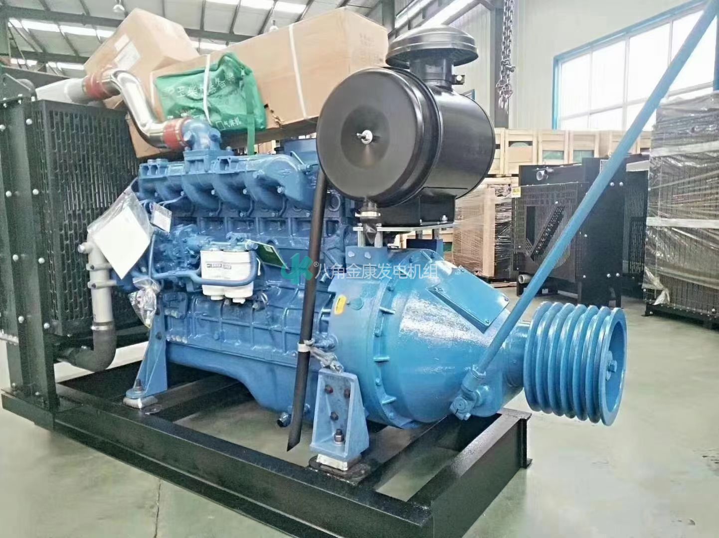 柴油发动机为什么冒黑烟？八角金康柴油发电机组